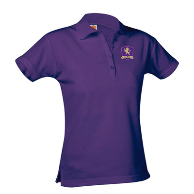 CPA short-sleeve girls fitted polo