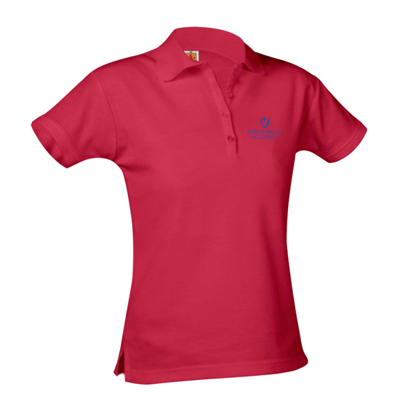 Short-Sleeve Girls Fitted Polo A+ ONLY