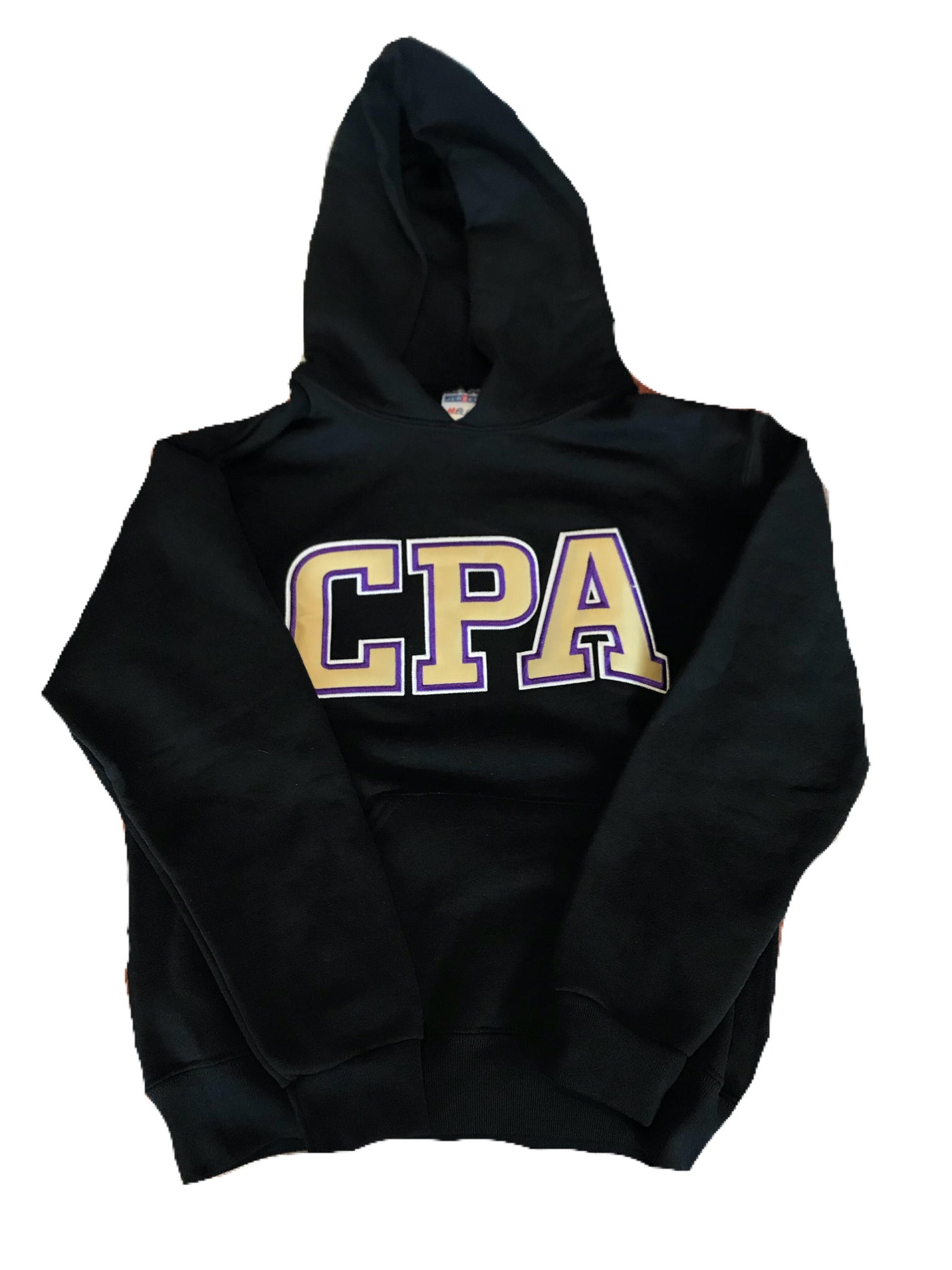 CPA applique hoodie