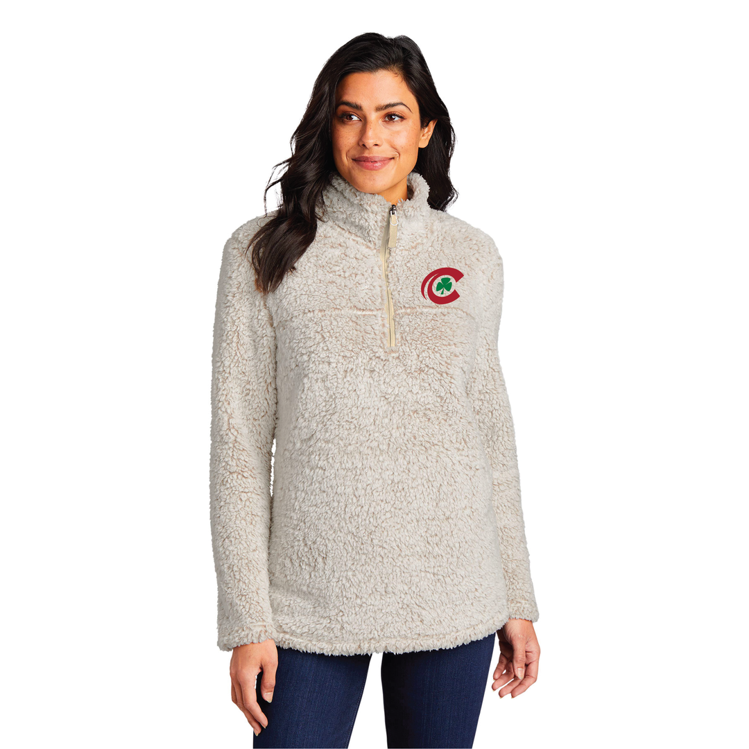 CCHS Ladies Cozy 1/4-zip Fleece