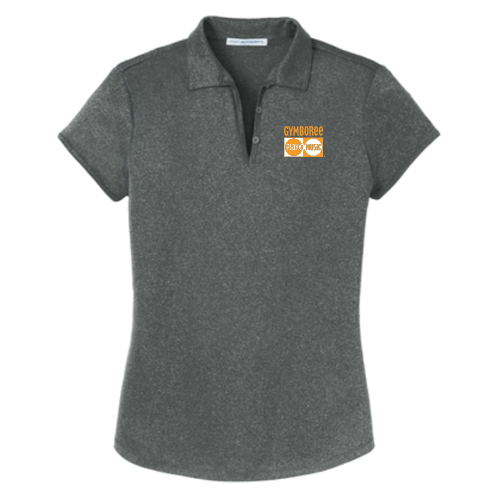 Ladies Trace Heather Polo