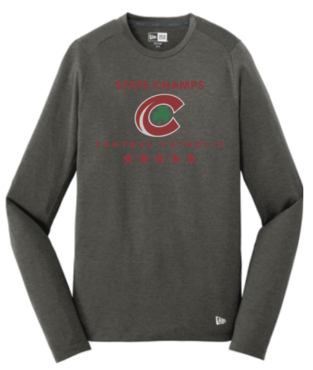 2022 STATE CHAMPS New Era Performance Long Sleeve Tee