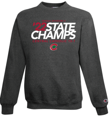 2022 STATE CHAMPS CCHS Champion Powerblend Crewneck Sweatshirt