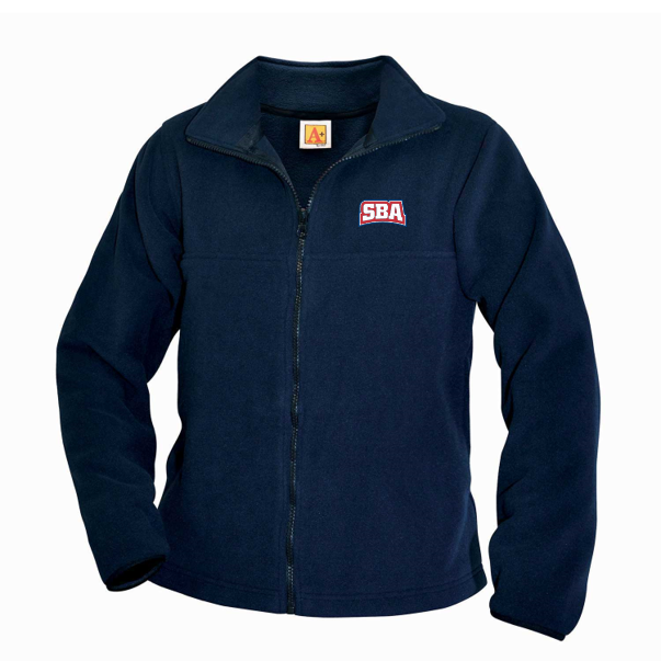 SBA fleece full-zip jacket